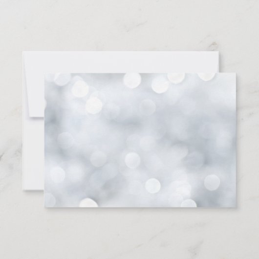 Lichten RSVP Huwelijksreactie Aanvraag Kaarten (Achterkant)