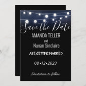 Lichten 's Nachts Kaart (Voorkant / Achterkant)