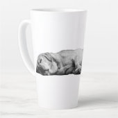 Lichten uit, huis bewaard latte mok (Linkerhoek)