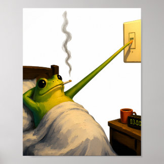 Lichten uit, nog steeds wakker poster