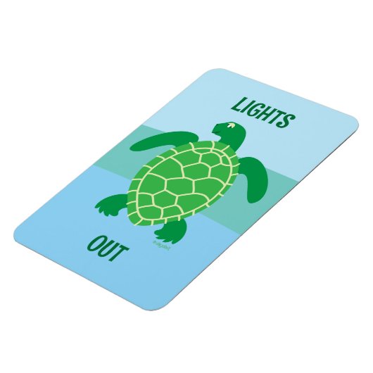 Lichten uit voor Turtles Magnet Magneet (Linkerzijde)
