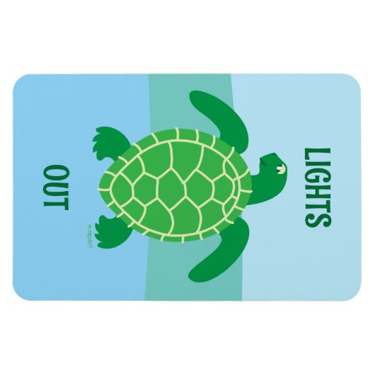 Lichten uit voor Turtles Magnet Magneet (Horizontaal)