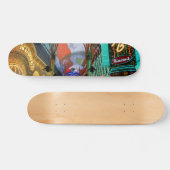 Lichten van Fremont Street Skateboard (Horizontaal)