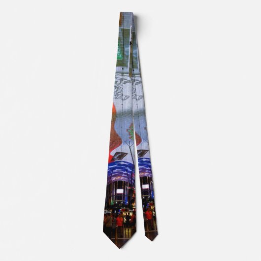 Lichten van Fremont Street Stropdas (Voorkant)