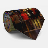 Lichten van Fremont Street Stropdas (Opgerold)
