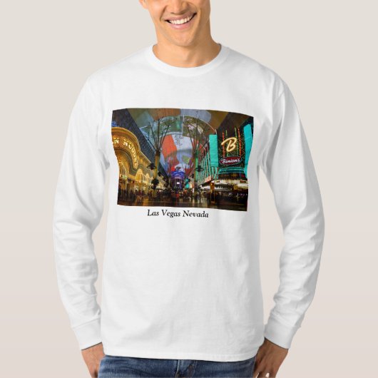 Lichten van Fremont Street T-shirt (Voorkant)