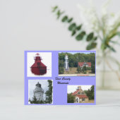 Lichten van het district Deuren Briefkaart (Staand voorkant)