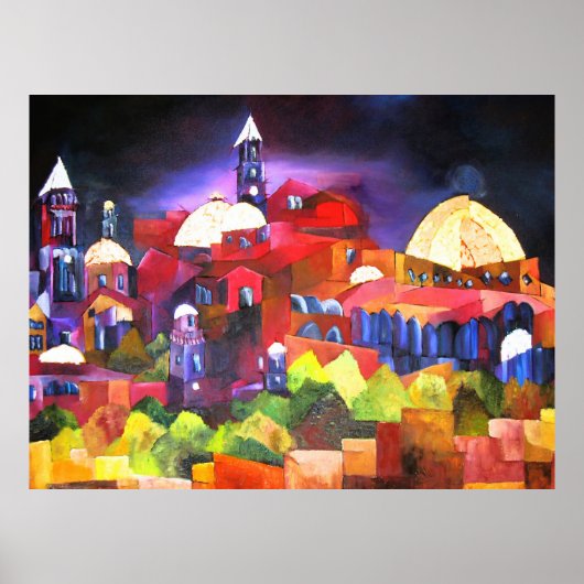 Lichten van Jeruzalem Poster (Voorkant)