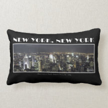 Lichten van New York City Pillow