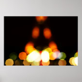 Lichten van Parijs, Eiffeltoren Kunstposter Poster (Voorkant)