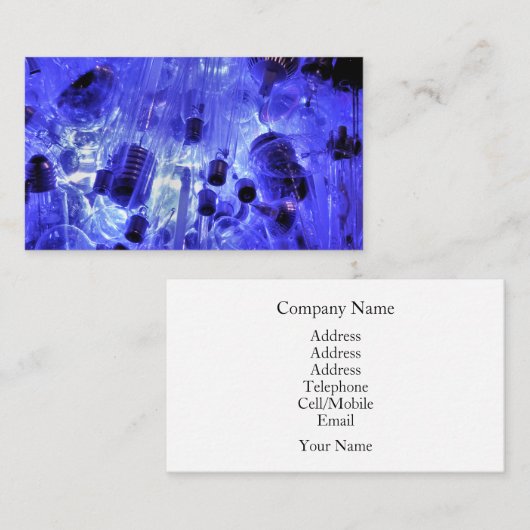 LICHTEN VISITEKAARTJE (Voorkant / Achterkant)