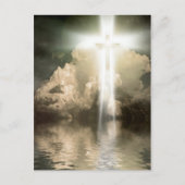 Lichtend kruis briefkaart (Voorkant)