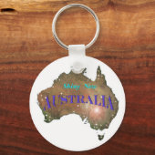 Lichtend Nieuw Australië Sleutelhanger (Voorkant)