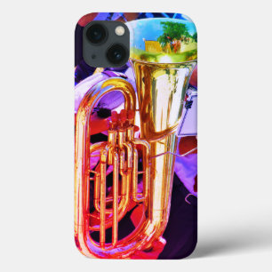 Lichtend Tuba met perspectief Case-Mate iPhone Case