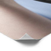 Lichtend vrouw arts met stethoscoop poster (Hoek)