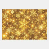Lichtende Kerstwals Inpakpapier Vel (Voorkant)