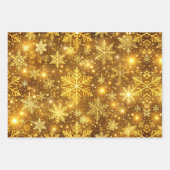 Lichtende Kerstwals Inpakpapier Vel (Voorkant 3)