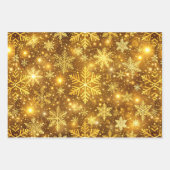 Lichtende Kerstwals Inpakpapier Vel (Voorkant 2)
