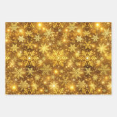 Lichtende Kerstwals Inpakpapier Vel (Voorkant)