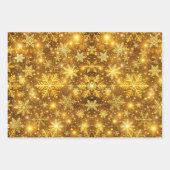 Lichtende Kerstwals Inpakpapier Vel (Voorkant 3)