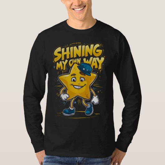 lichtende weg t-shirt (Voorkant)