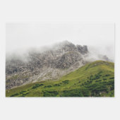 Lichtenstein Alps Wrapping Paper Sheets (Voorkant)