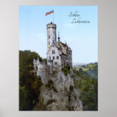 Lichtenstein Castle (1890) Poster (Voorkant)