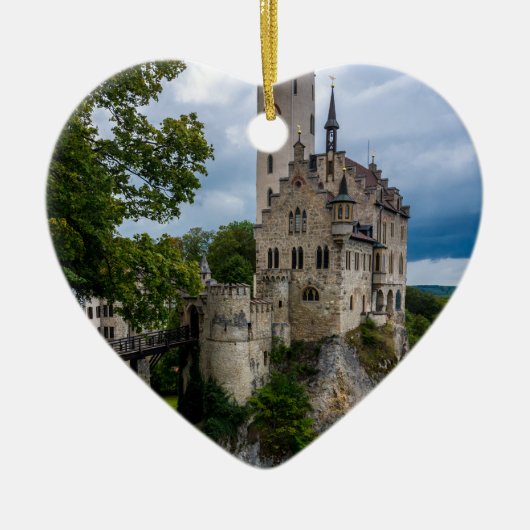 Lichtenstein Castle - Baden-wurttemberg - Duitslan Keramisch Ornament (Voorkant)