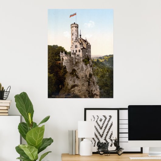 Lichtenstein Castle Poster (Thuiskantoor)