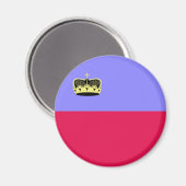 Lichtenstein Hoge kwaliteit vlag Magneet (Voorkant / Achterkant)