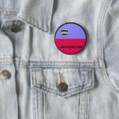 Lichtenstein Roundel-kwaliteitsvlag Ronde Button 5,7 Cm (In situ)