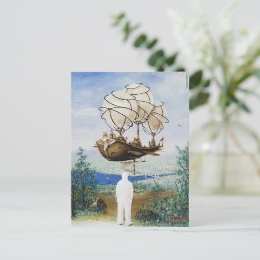 Lichter dan het Briefkaart van de lucht (Staand voorkant)