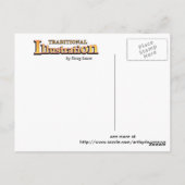 Lichter dan het Briefkaart van de lucht (Achterkant)