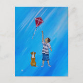 Lichter dan lucht Schilderij van Alfred Fox Briefkaart (Voorkant)