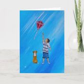 Lichter dan lucht Schilderij van Alfred Fox Kaart (Voorkant)