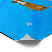 Lichter dan lucht Schilderij van Alfred Fox Poster (Hoek)