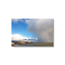 Lichter en naderend storm