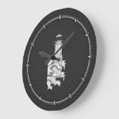 Lichter voor chroomstijl op koolstofvezel grote klok (Hoek)