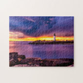 Lichter & zonnefoto-puzzel met cadeaudoos legpuzzel (Horizontaal)