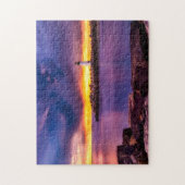 Lichter & zonnefoto-puzzel met cadeaudoos legpuzzel (Verticaal)