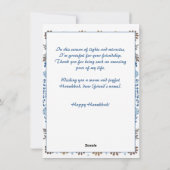 Lichtfeest Feestdagenkaart (Achterkant)