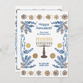 Lichtfeest Feestdagenkaart (Voorkant / Achterkant)