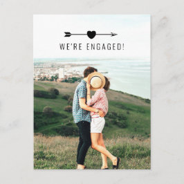 Lichtfoto | Aankondiging Verloving | BRIEFKAART