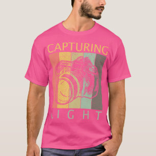 Lichtfotografie Shirt Retro Vintage Te