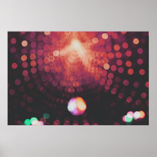 Lichtfotografie van het hok poster