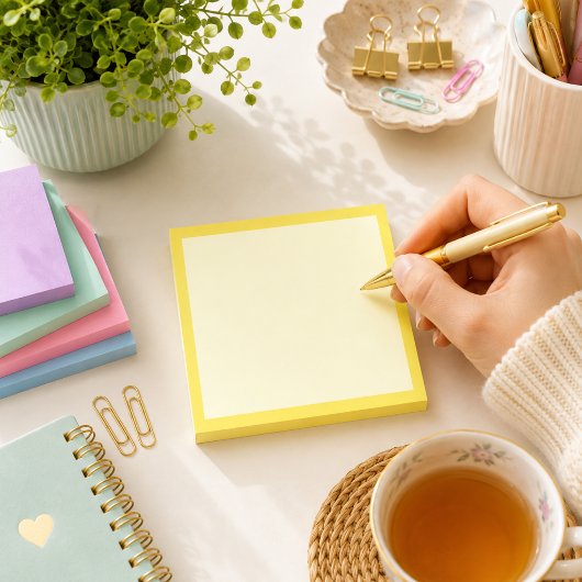 Lichtgeel Effen Post-it® Notes