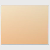 Lichtgeel en Oranje kleurverloop Cadeaupapier (Vlak)