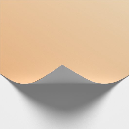 Lichtgeel en Oranje kleurverloop Cadeaupapier (Hoek)