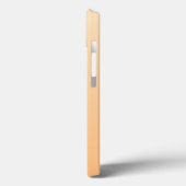 Lichtgeel en Oranje kleurverloop Case-Mate iPhone Case (Achterkant / Links)