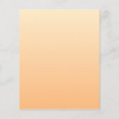 Lichtgeel en Oranje kleurverloop Flyer (Voorkant)